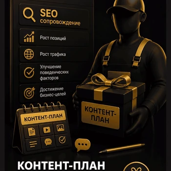 Изображение акции - Контент-план в подарок при SEO-сопровождении